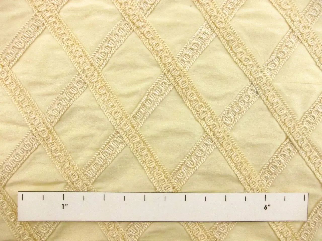 Trim Embroidered Silk Shantung1