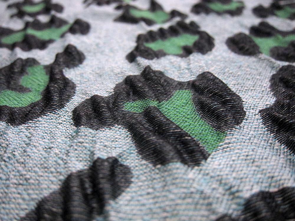 Animal Print Cloqué1