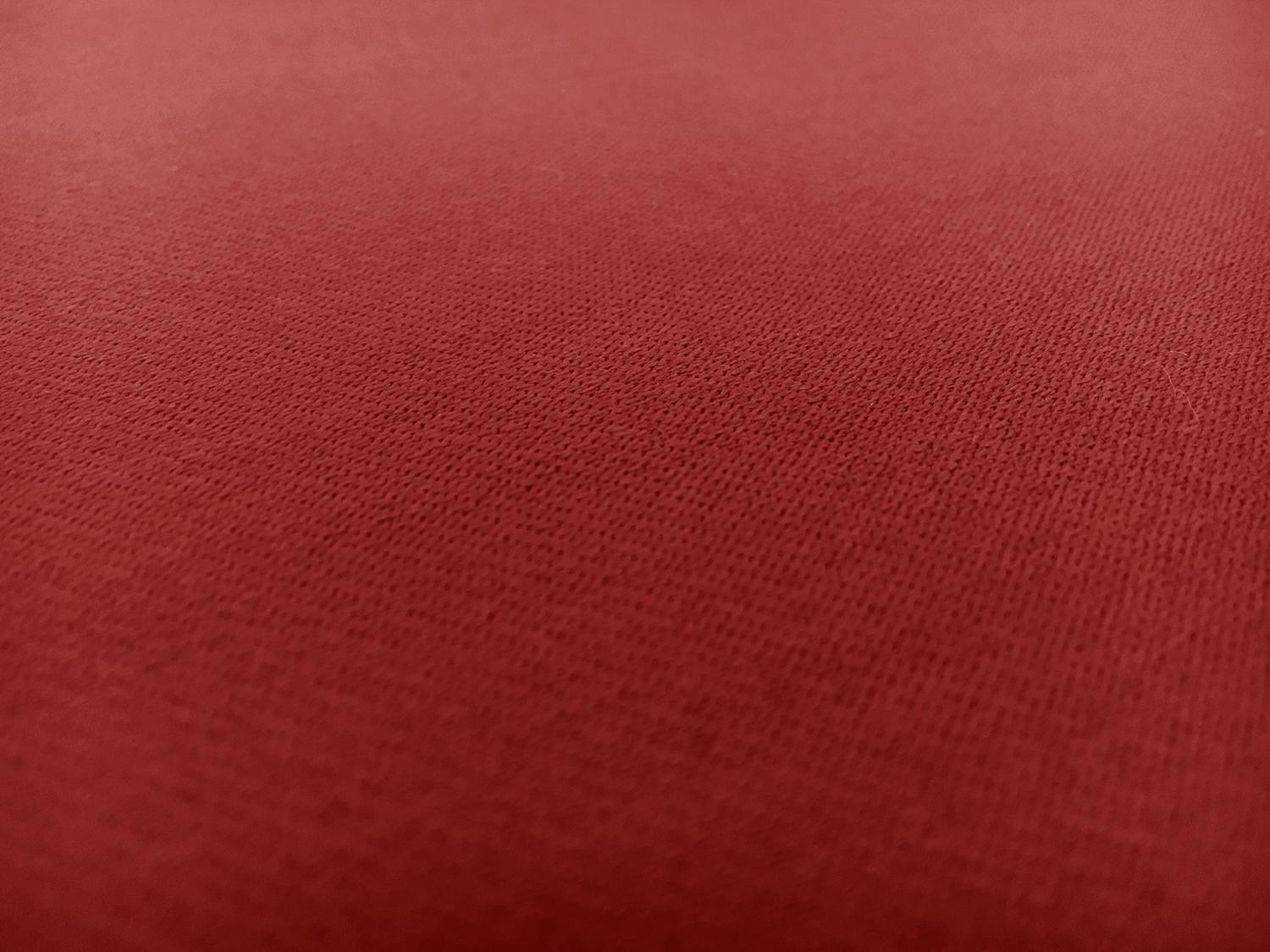 Italian Wool Satin Faille in Carnelian Red2