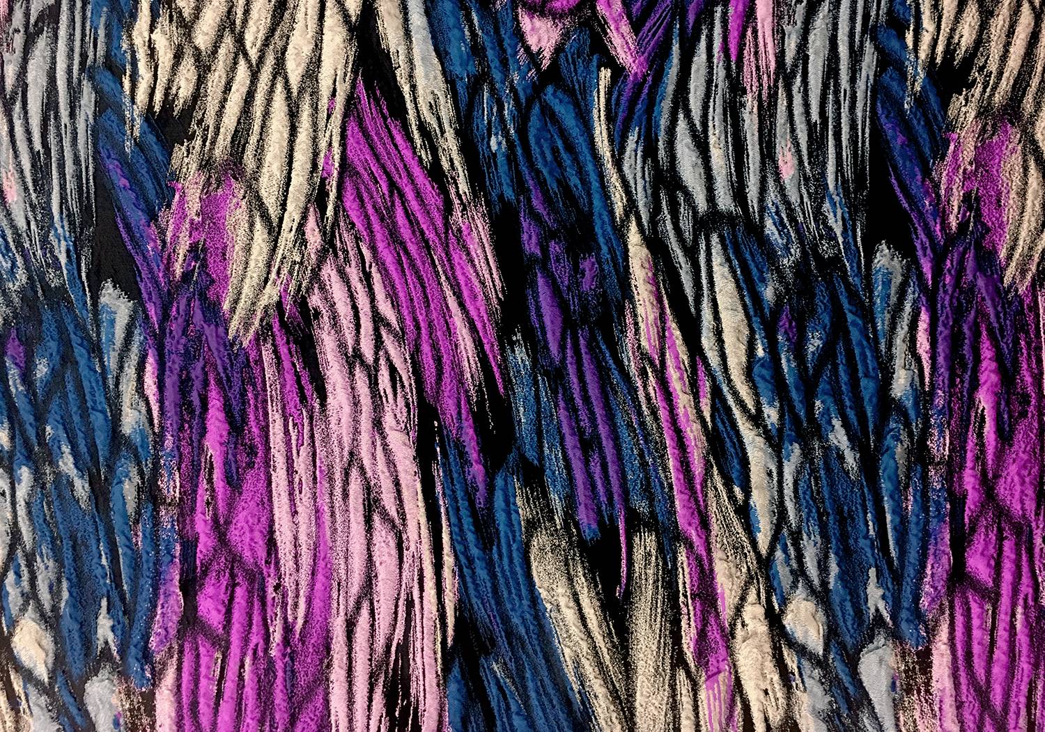 Christian Siriano Abstract Silk Blend Cloque 0