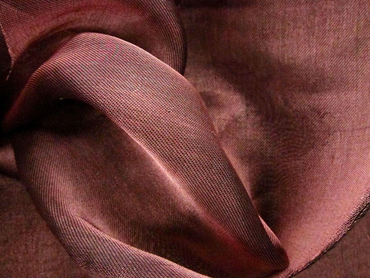 Heavy Metallic Silk Organza0