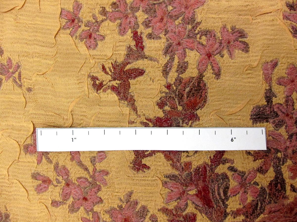 Metallic Silk Blend Organza Cloqué4