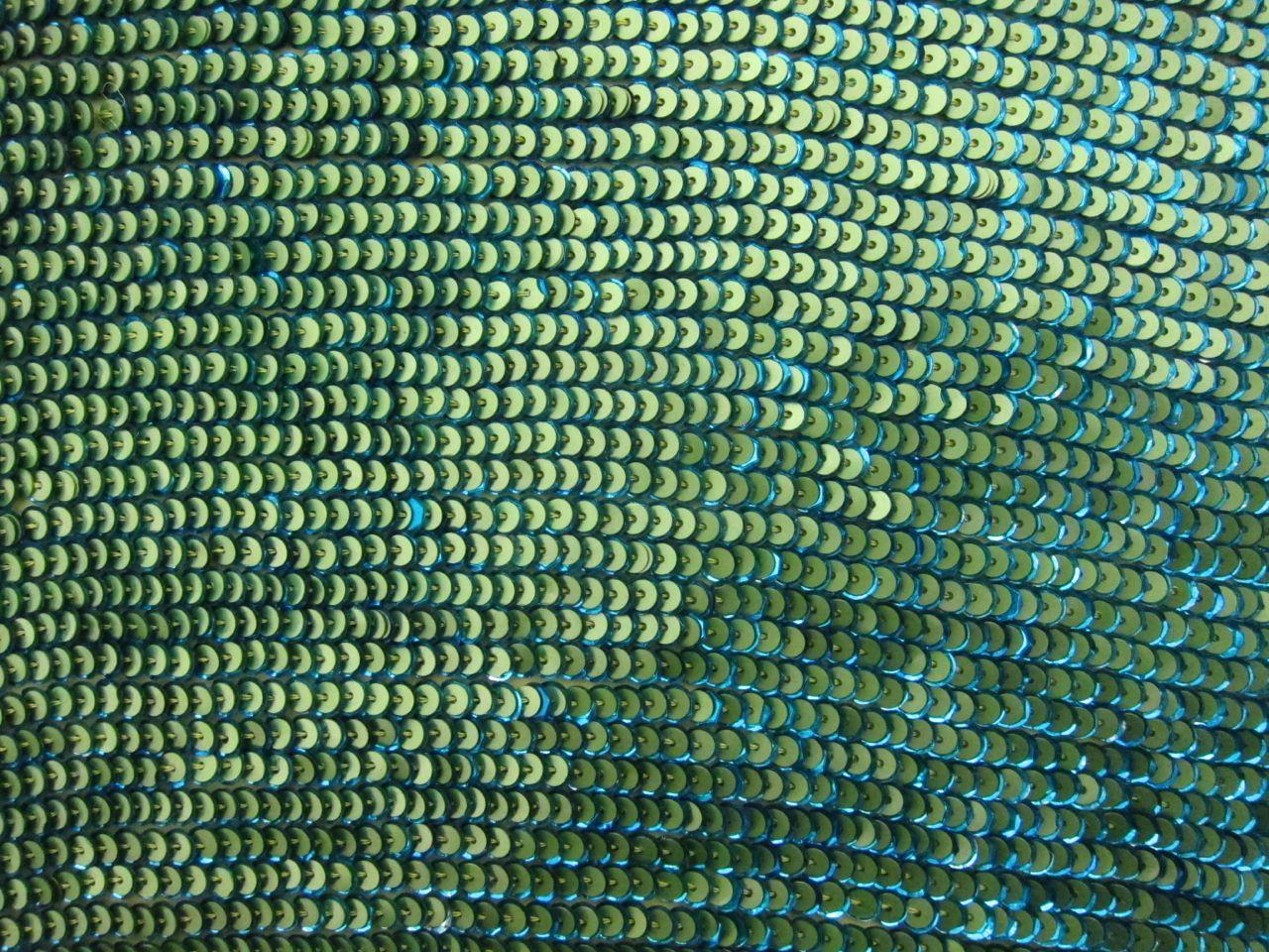 Layered Sequins on Silk Chiffon 0