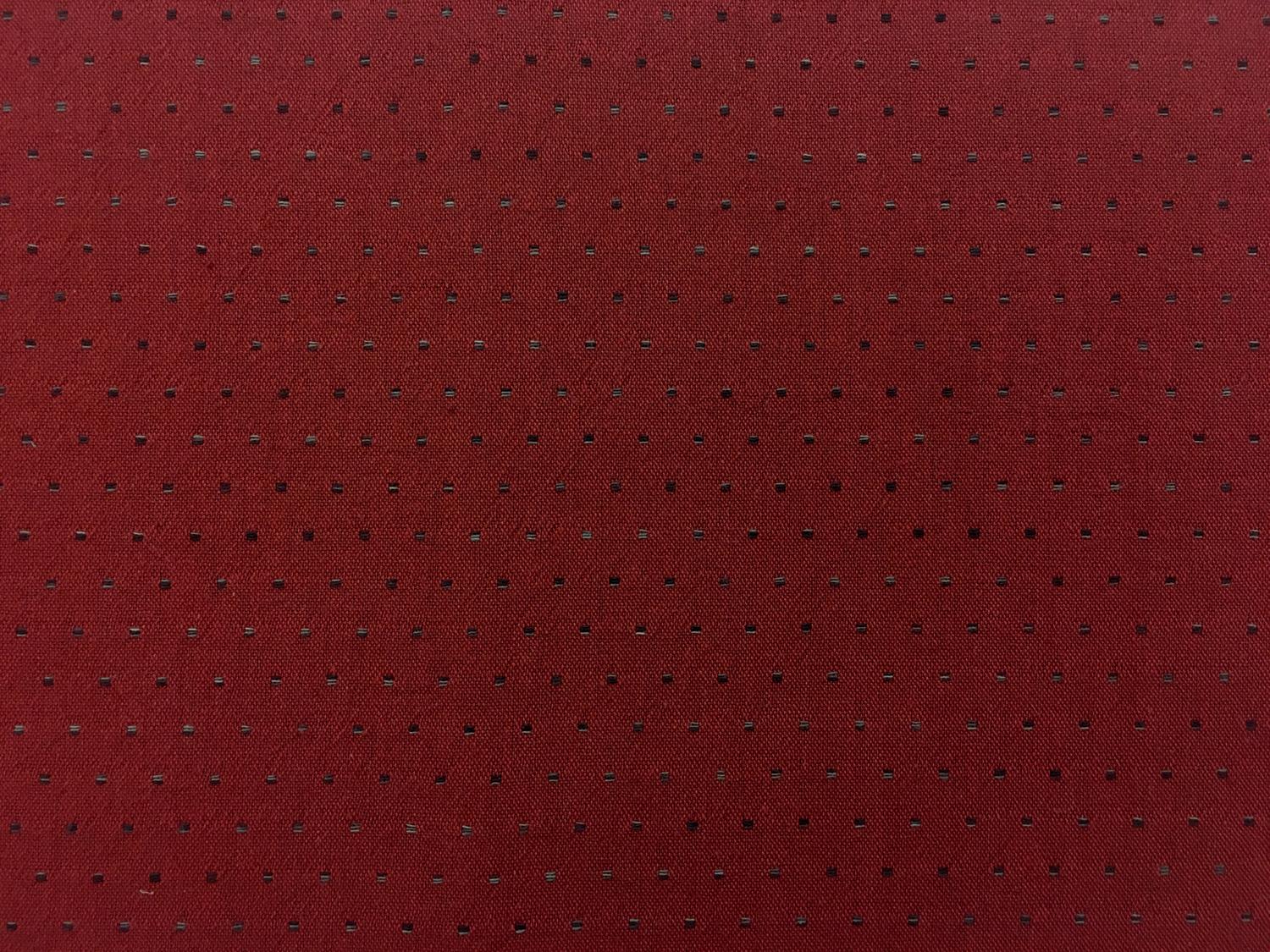 Japanese Cotton Woven Dots Novelty in Red