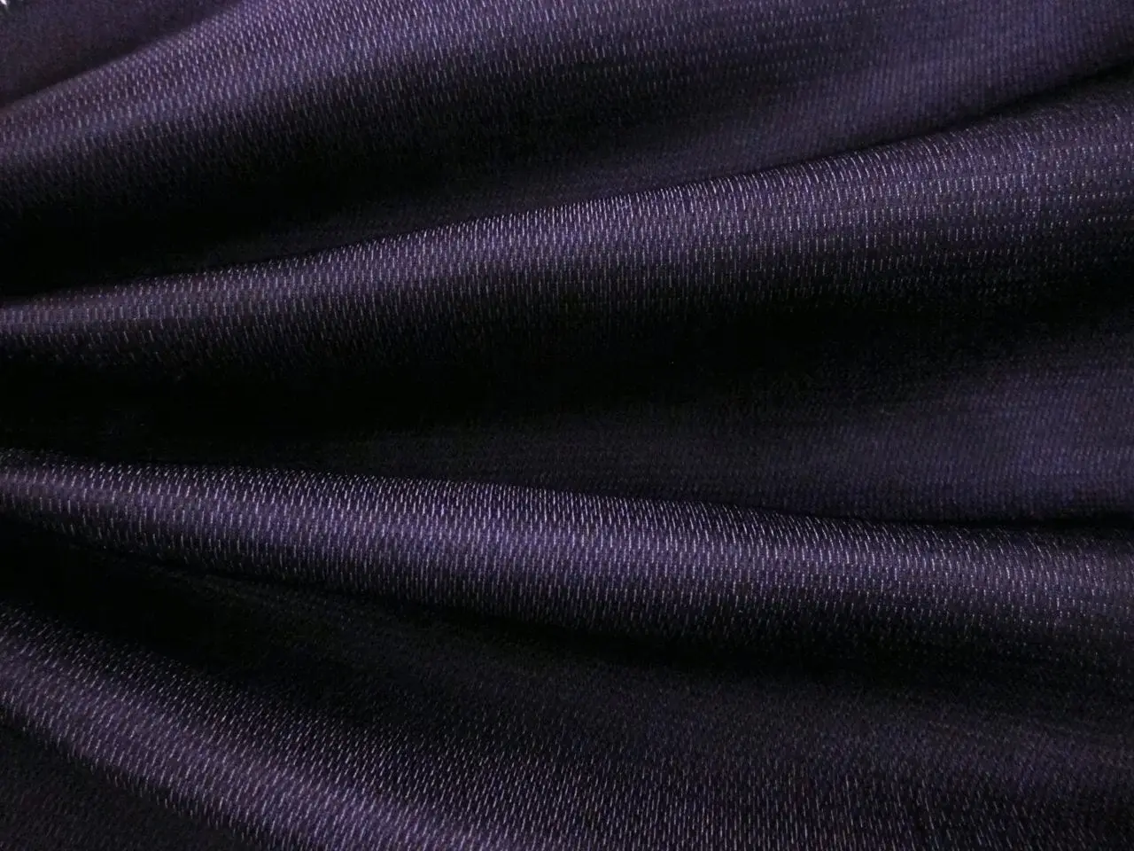 Double Face Silk Satin Barathea (in Purple)