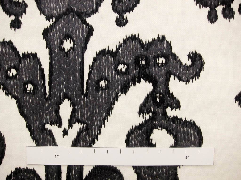 Embroidered Cotton Upholstery1