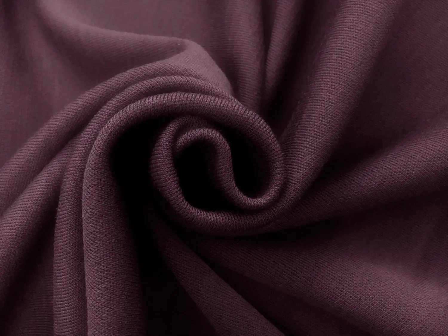 Austrian Virgin Wool Double Knit in Eggplant1