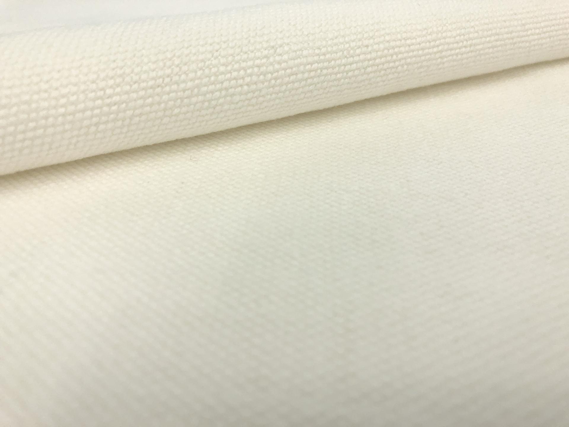 Linen and Cotton High Performance Upholstery in Oyster White0