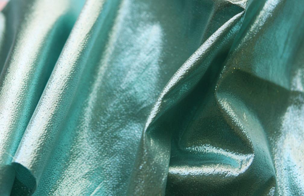 Tissue Lamé in Aquamarine1