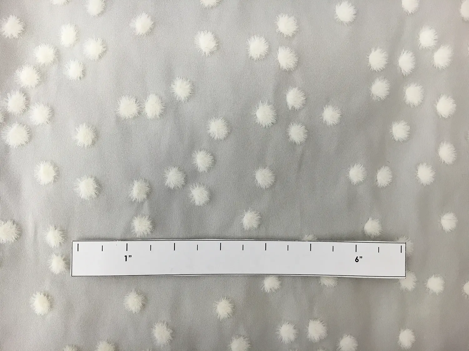 Silk Faille with Polka Dot Flocking1