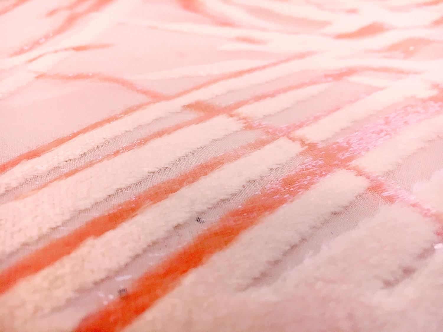 Silk and Lurex Velvet with Abstract Strokes2