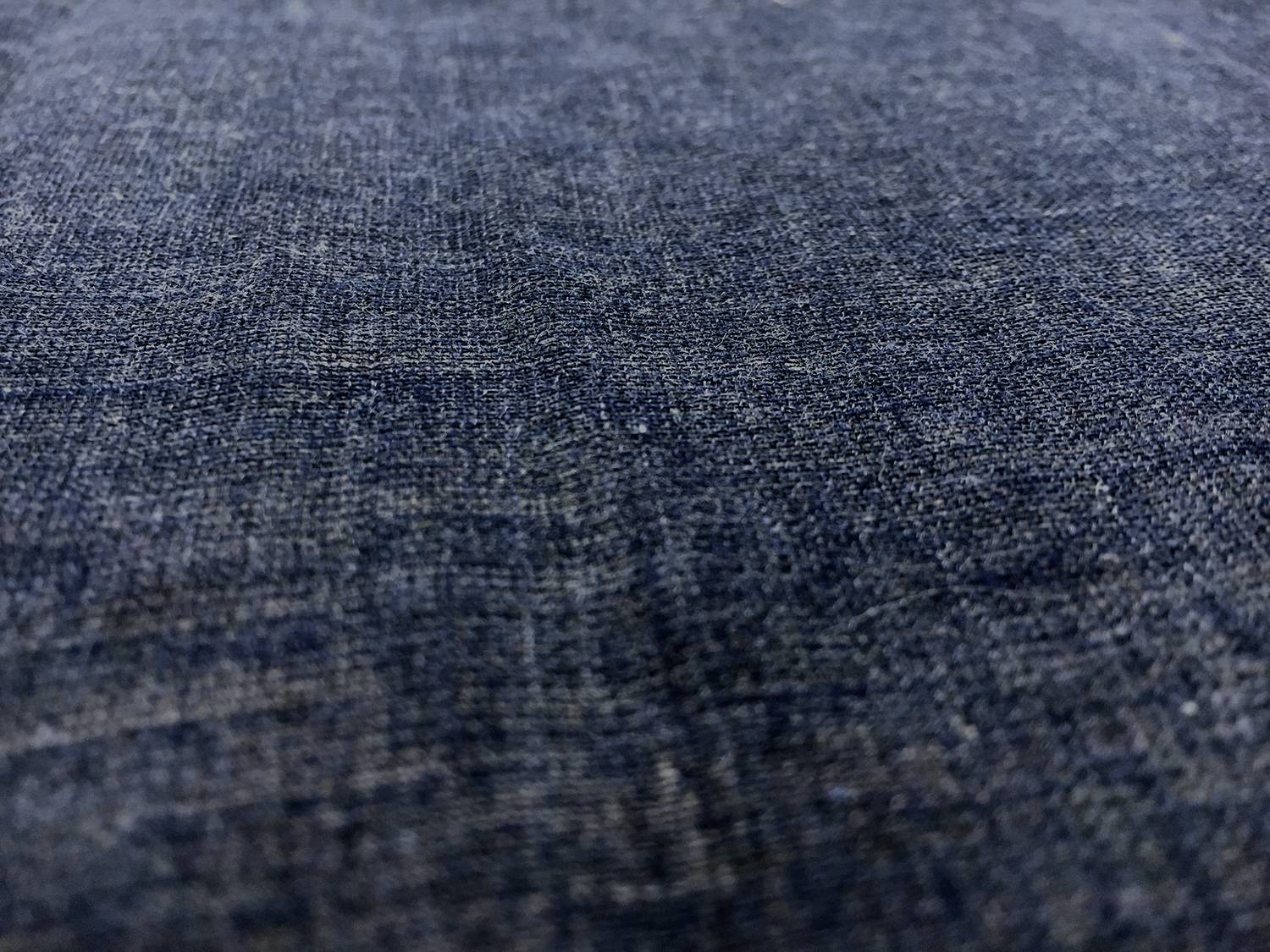 Double Face Cotton Gauze in Denim0