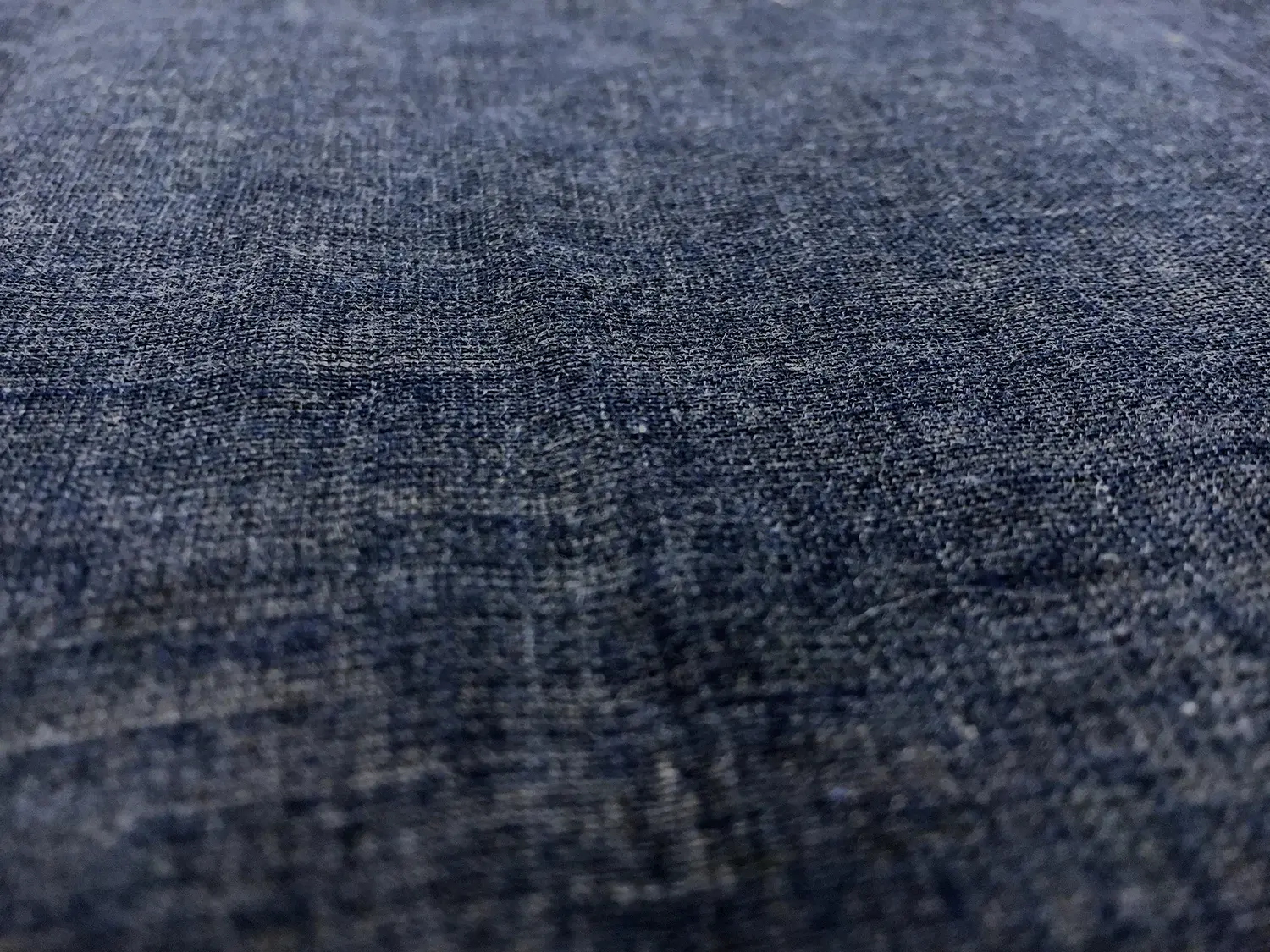 Double Face Cotton Gauze in Denim0