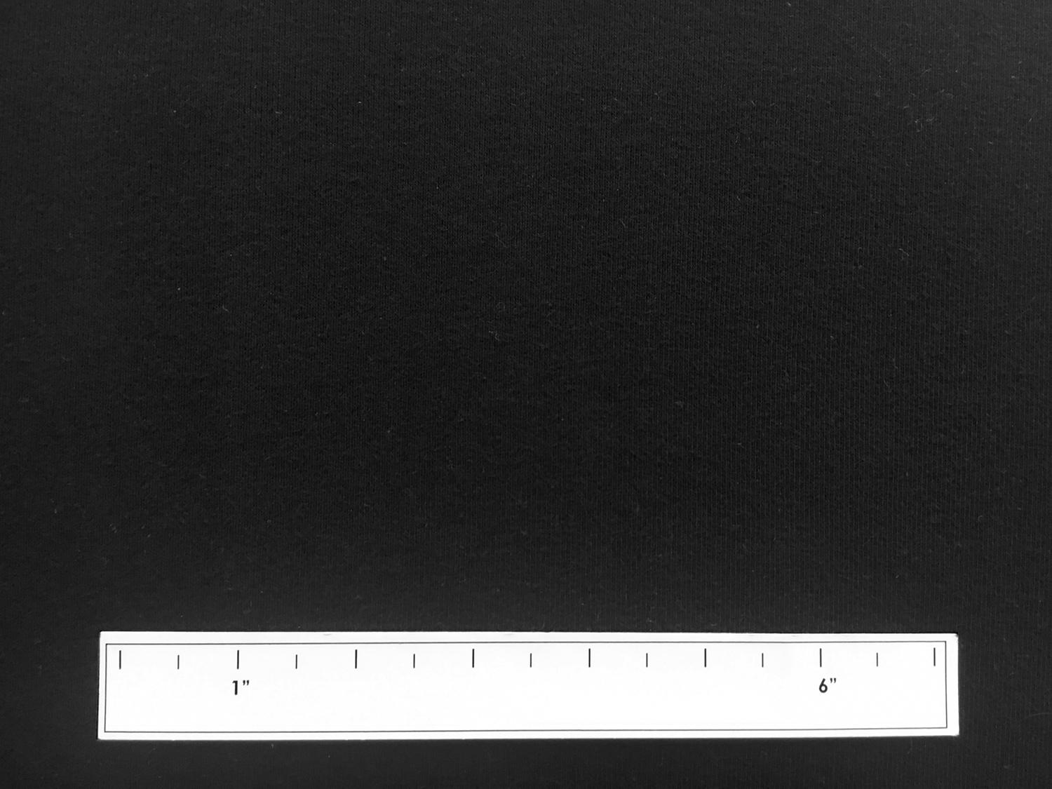 Japanese Cotton Tubular Rib Knit in Black2