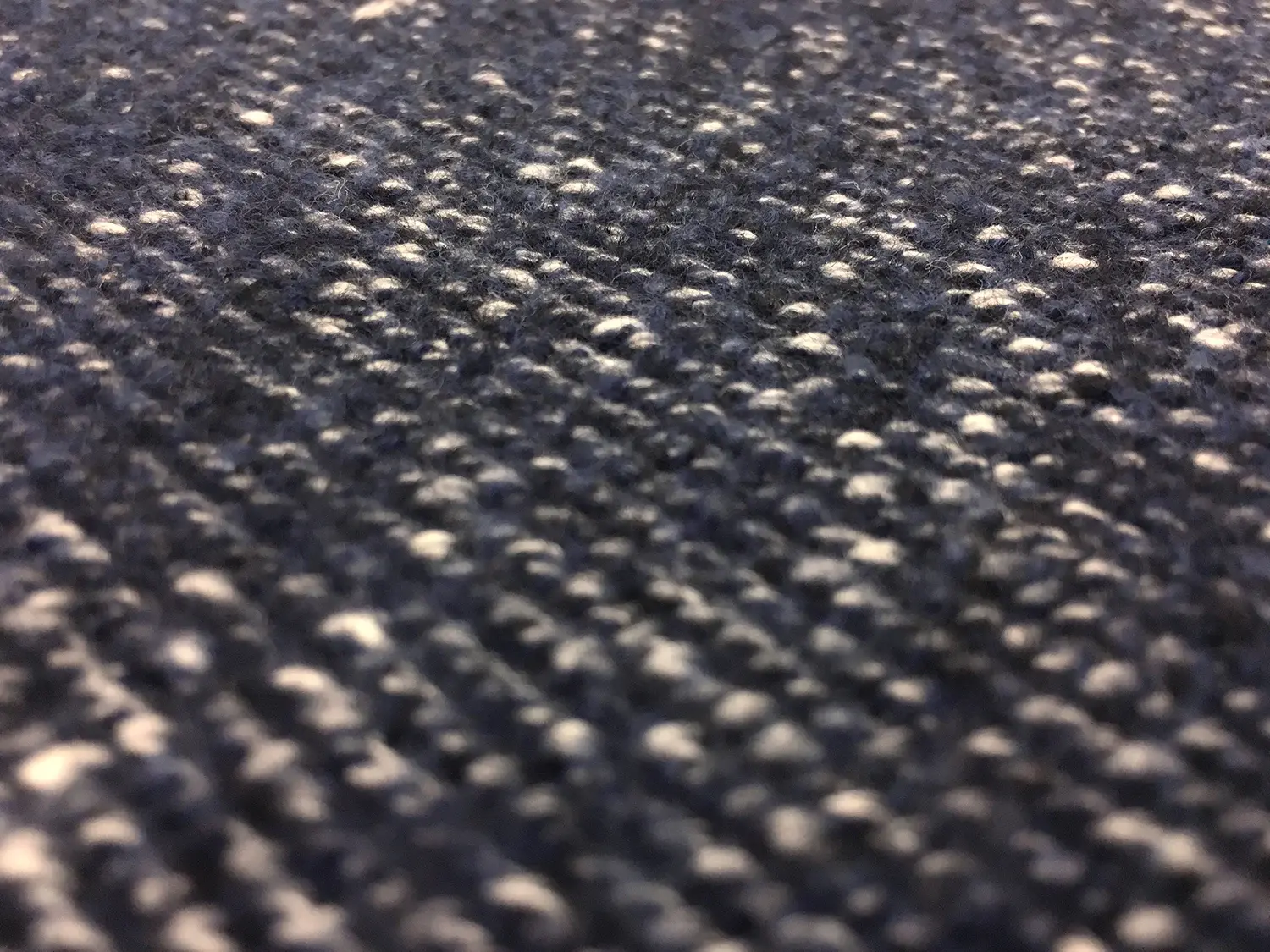 Virgin Wool Cotton Felted Knit Tweed0