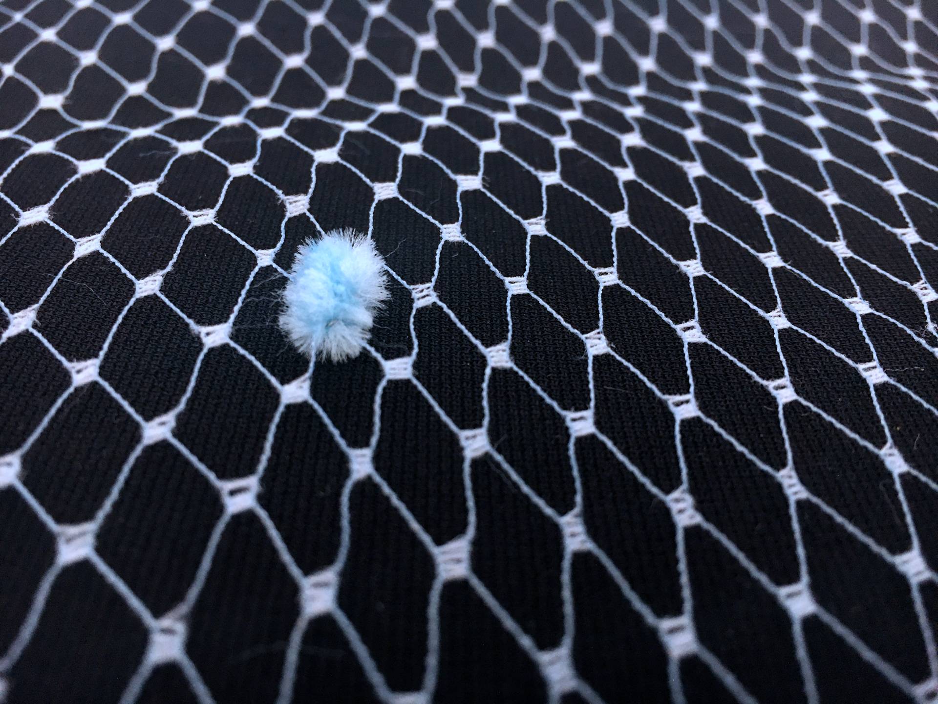 Birdcage Net with Poufs in Baby Blue2