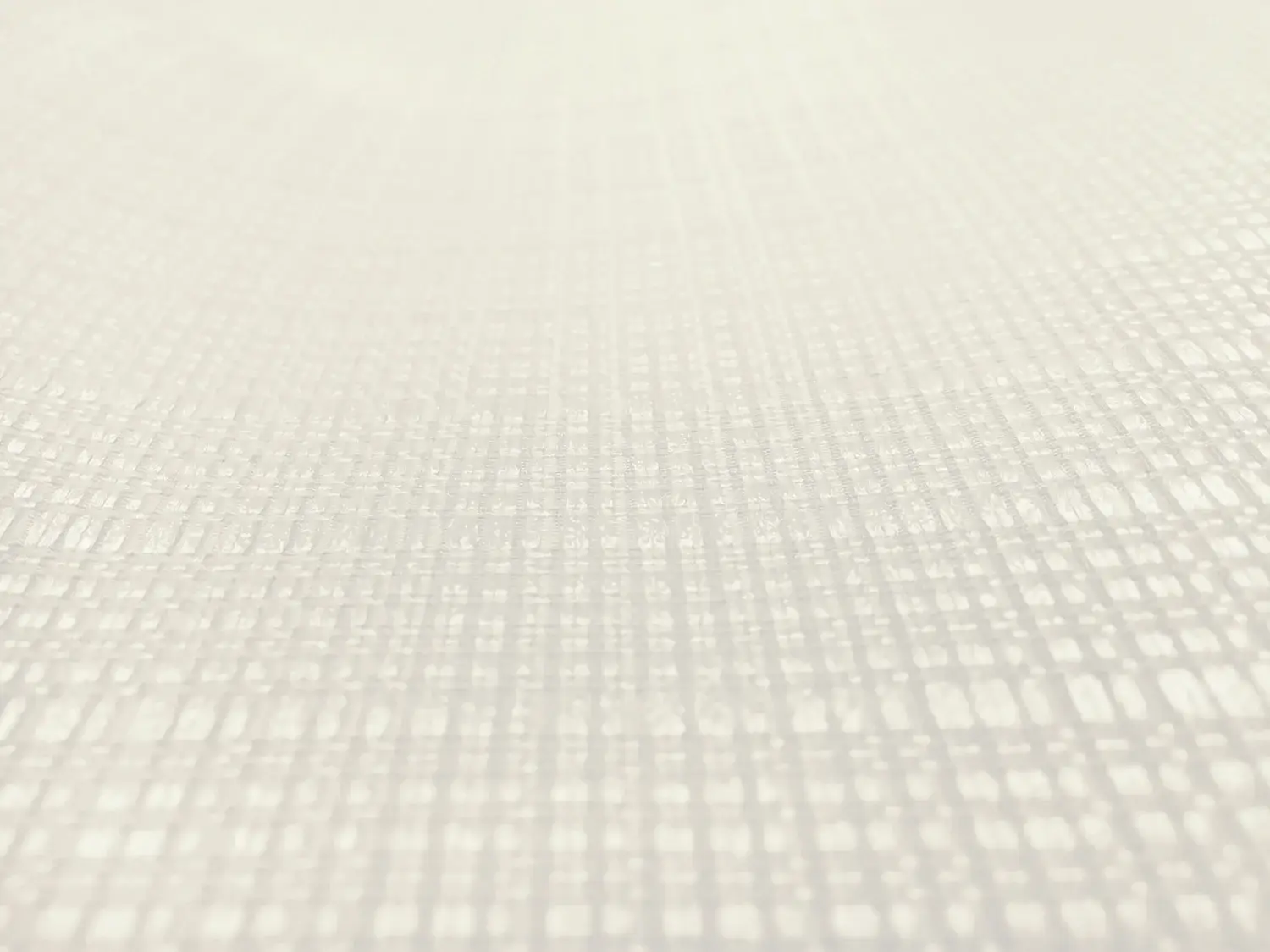 Silk and Viscose Blend Raffia Gazar in White0