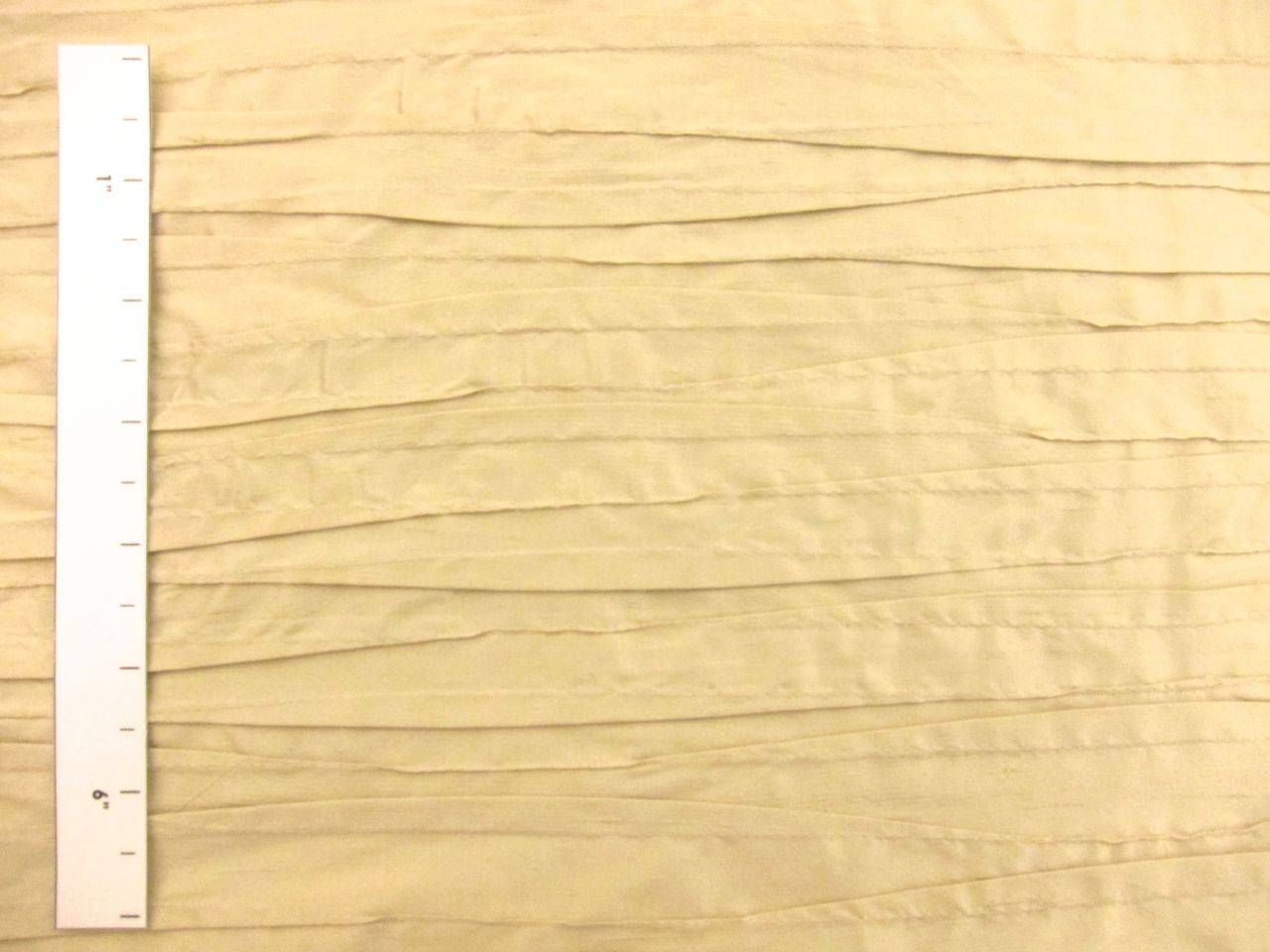 Tucked Silk Shantung1