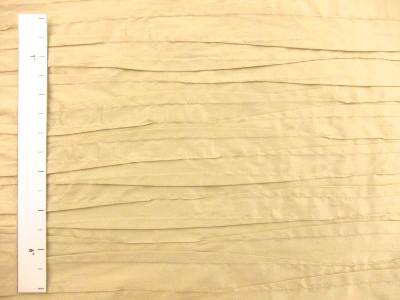 Tucked Silk Shantung1