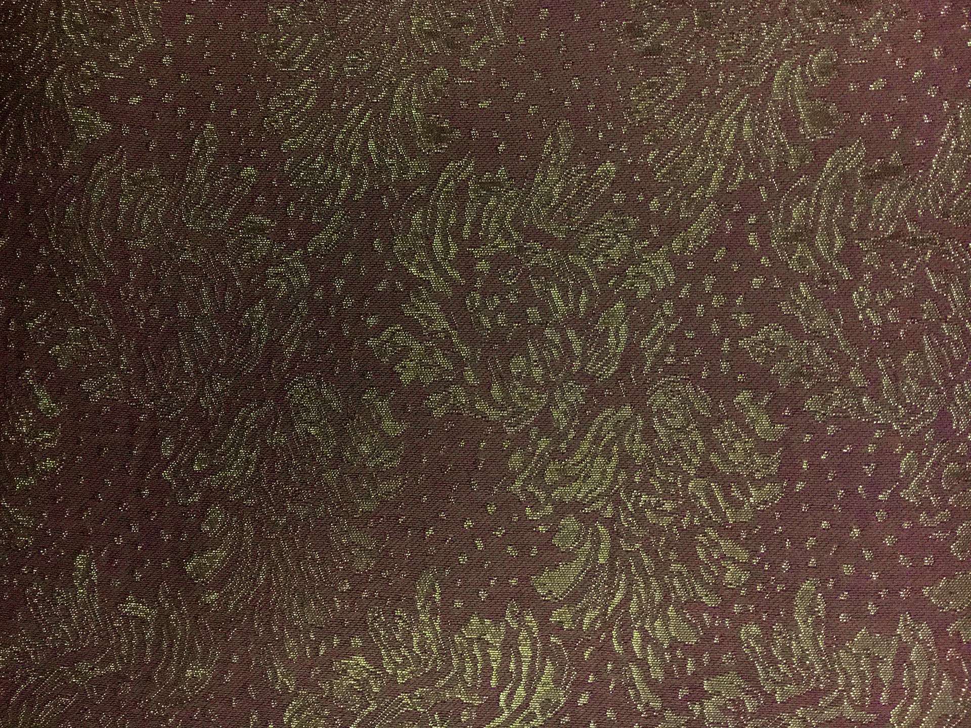 Metallic Jacquard with Light Floral Motifs0