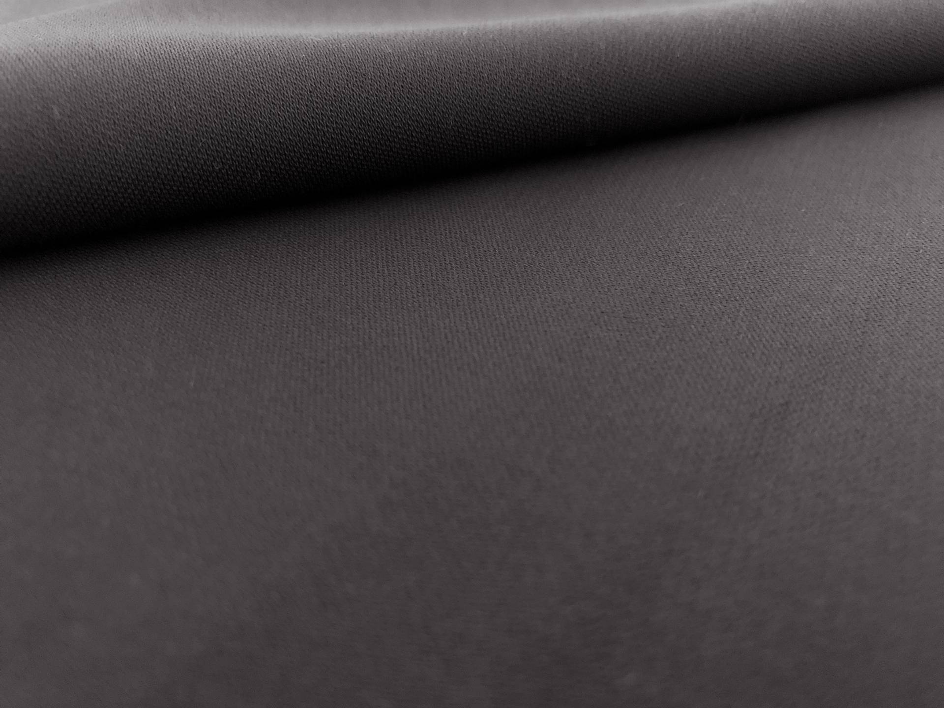 Polyester and Spandex Stretch Crepe in Charcoal2