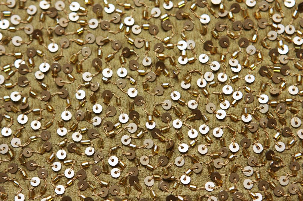 Sequins on Silk Chiffon2