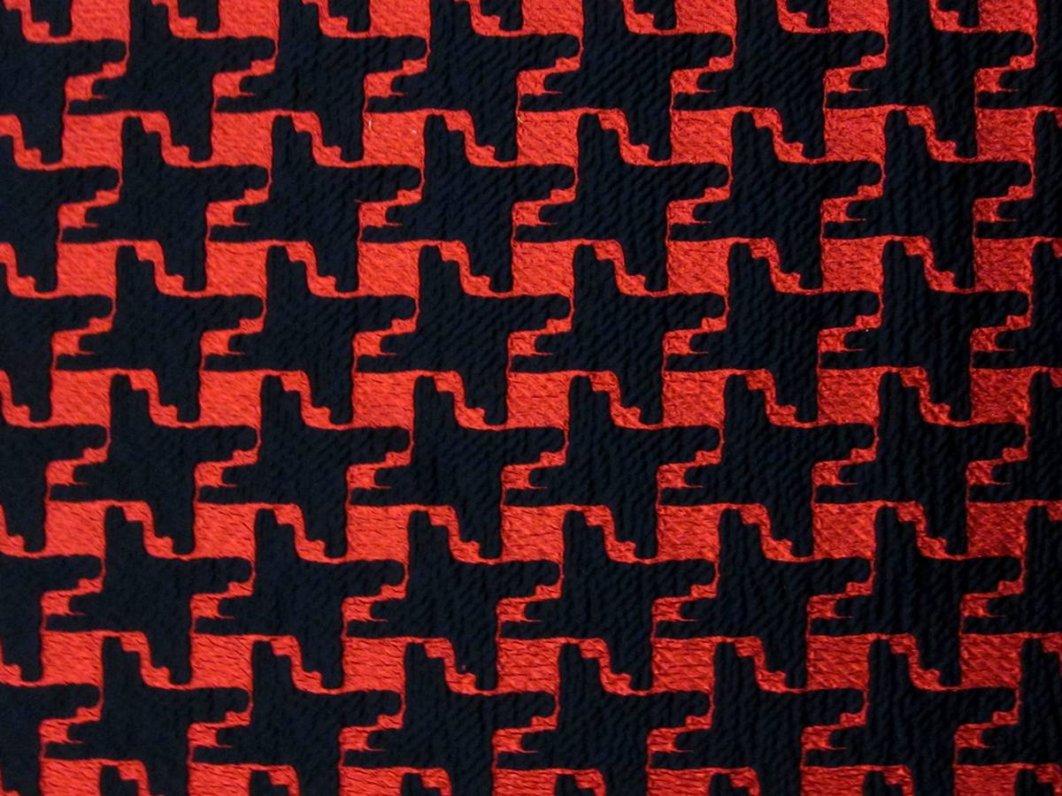 Houndstooth Cloqué0