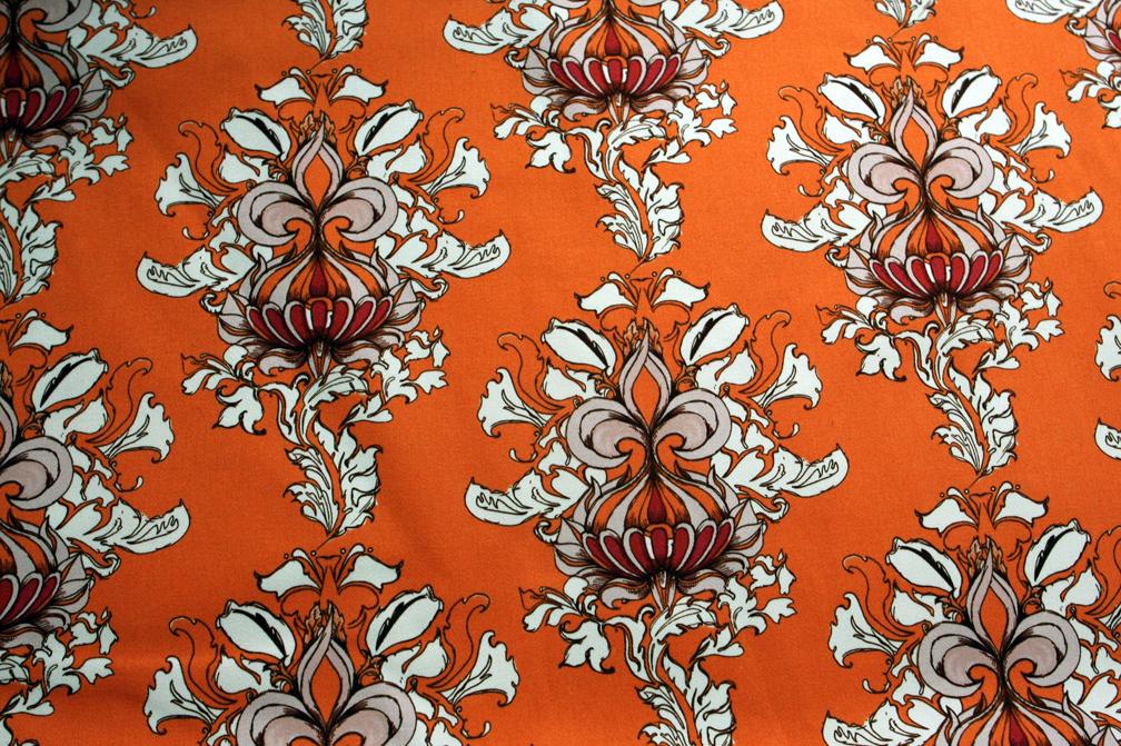 Cotton Sateen Gabardine Print0