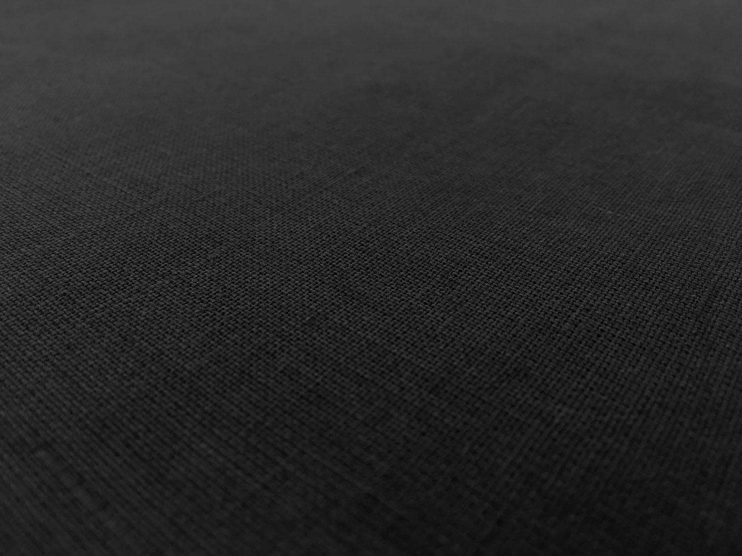 Italino Handkerchief Linen in Black0