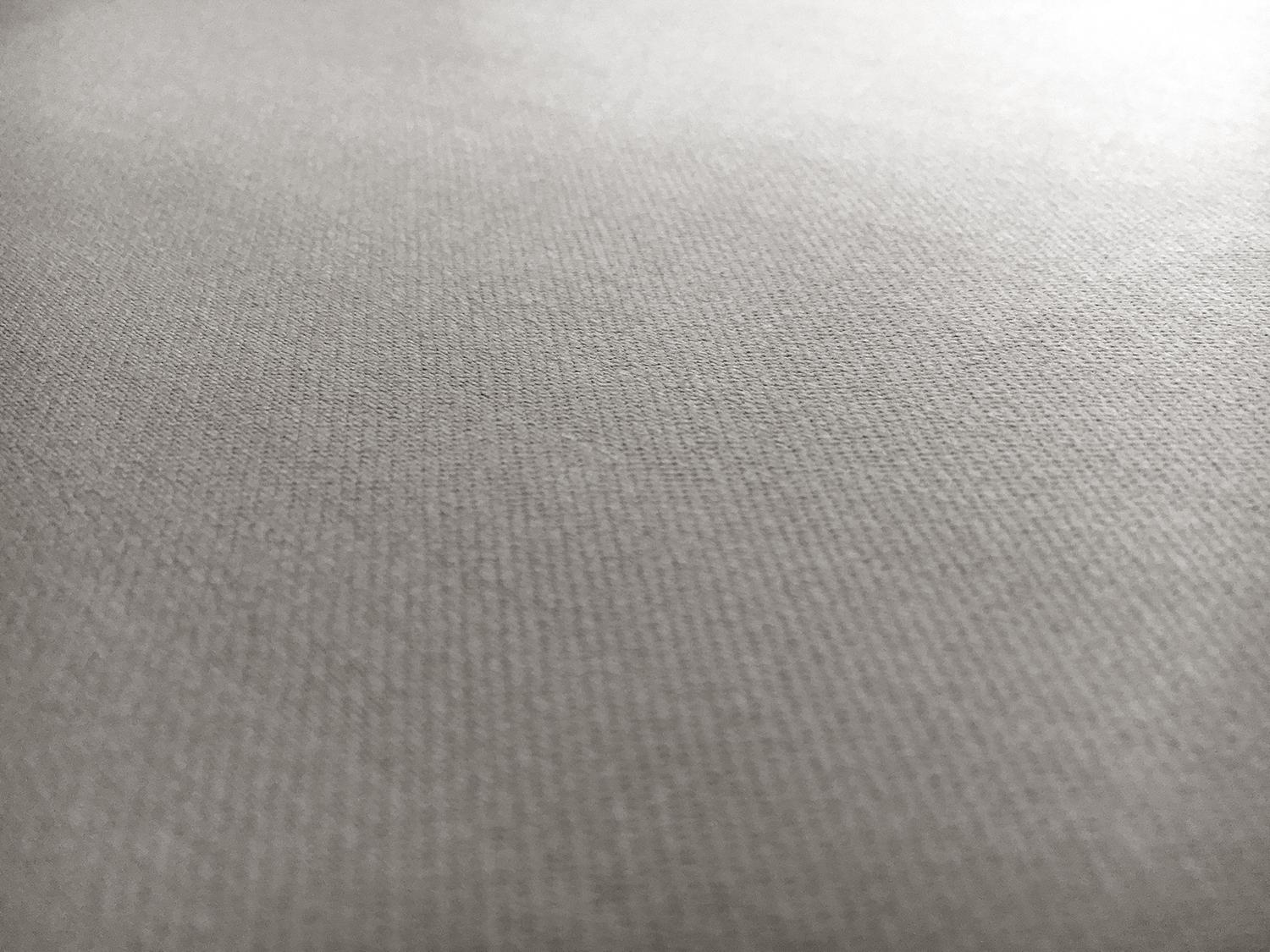 Italian Wool Satin Faille in Stone Grey2