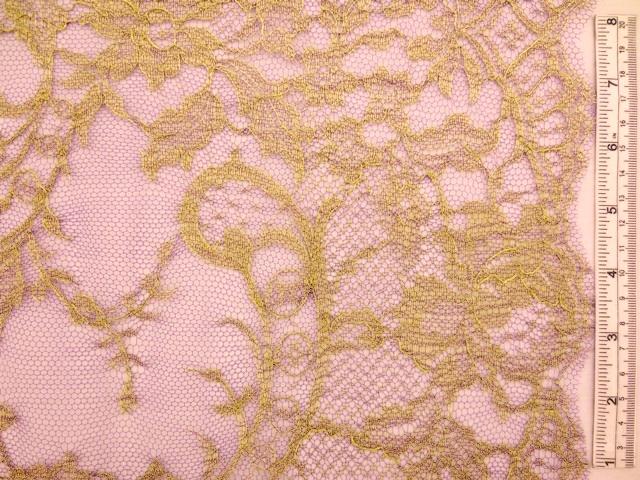 Metallic Chantilly Lace0