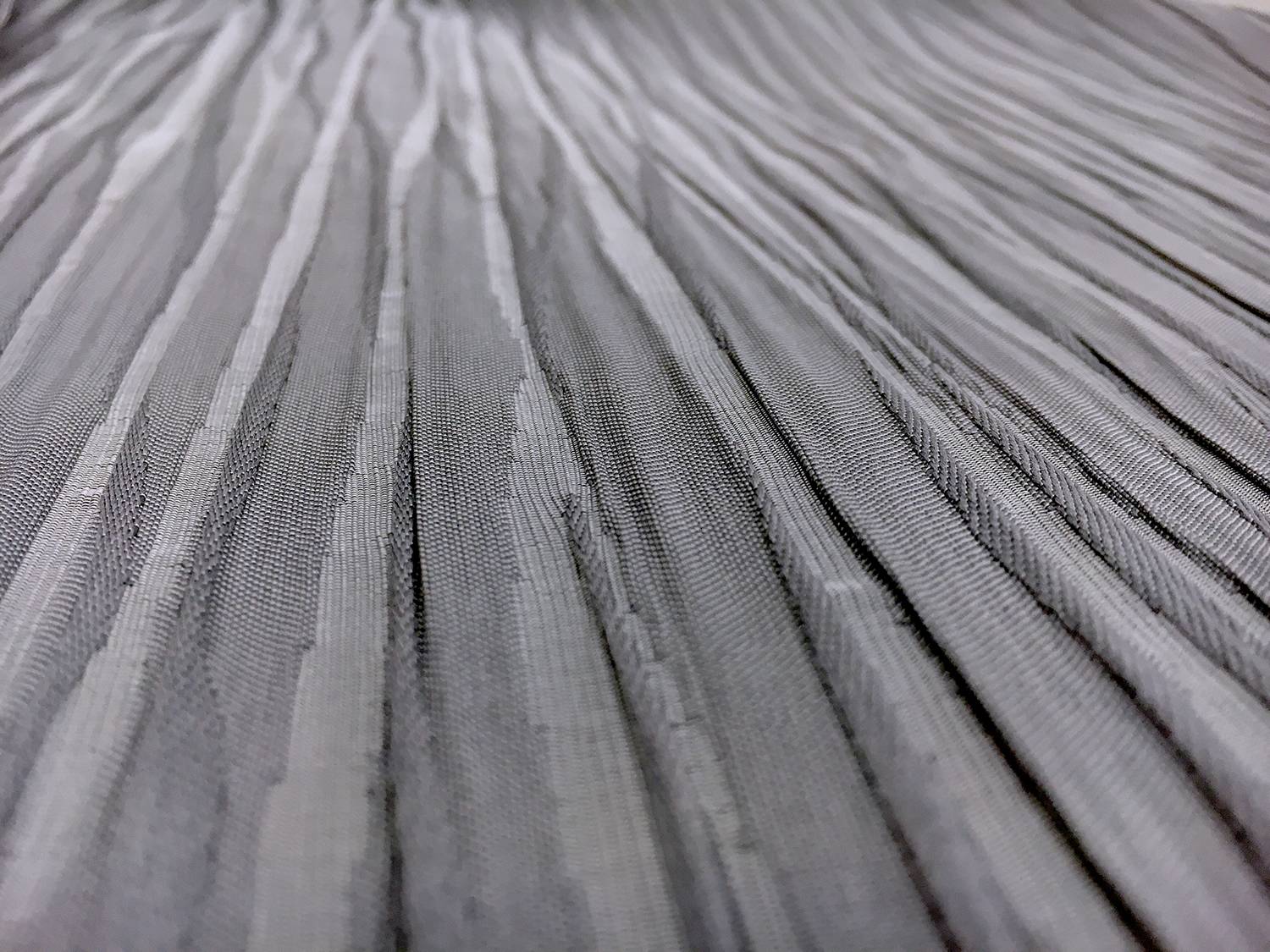 Wide Width Polyester Ripple Cloth in Iron0
