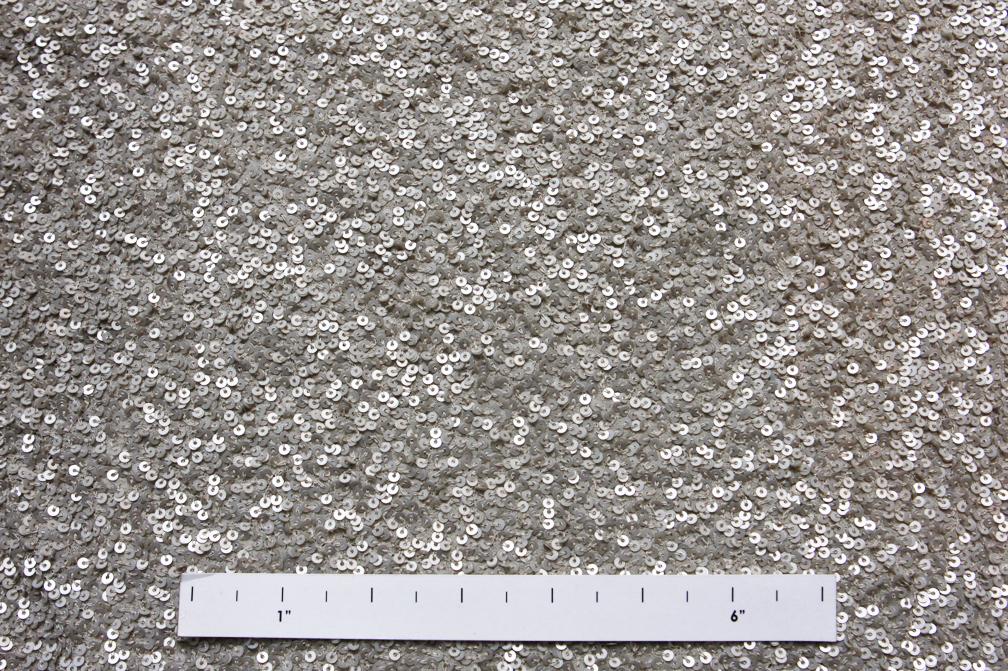 Sequins on Silk Chiffon1