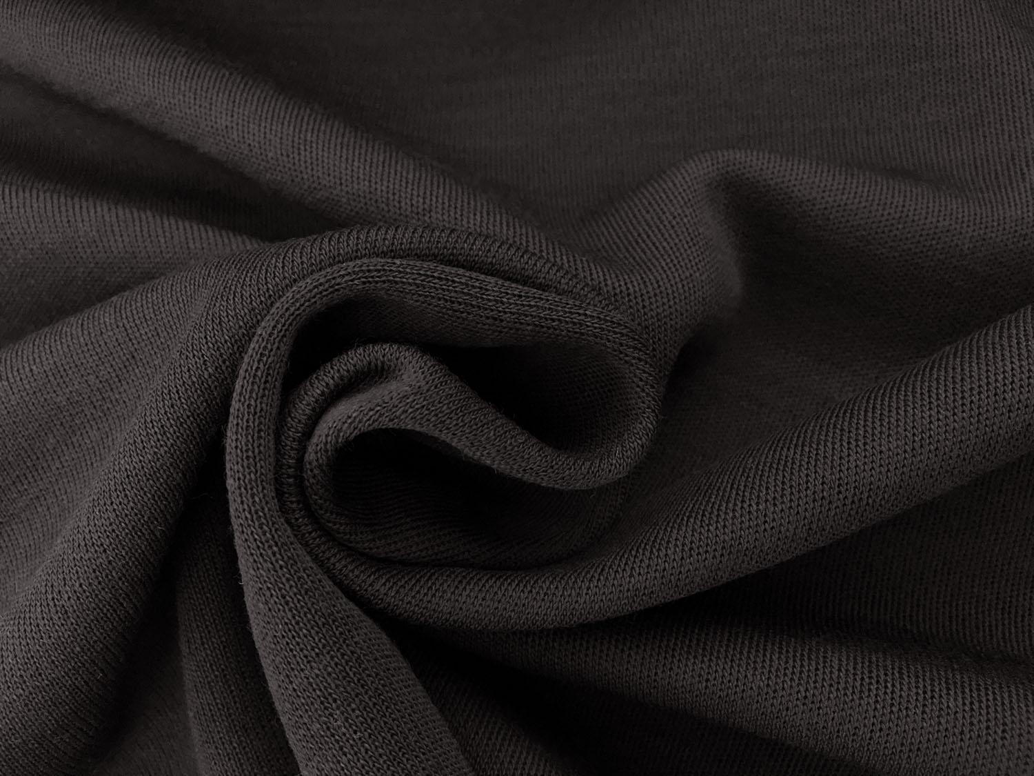 Austrian Virgin Wool Double Knit in Gunmental1