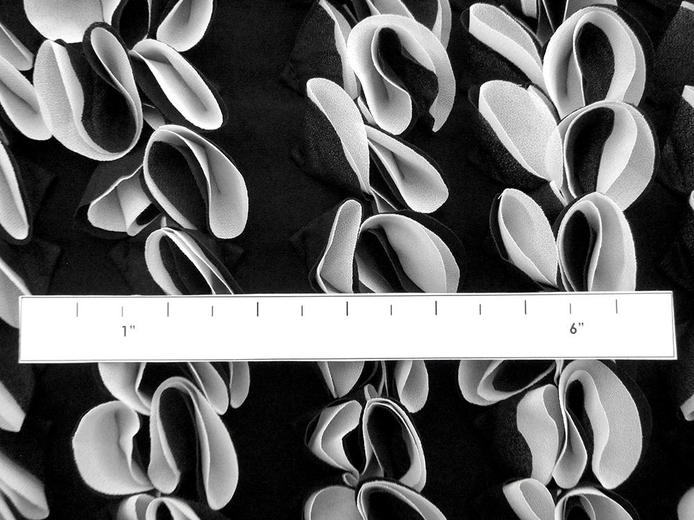 Novelty Samba Polyester Georgette Ruffles2