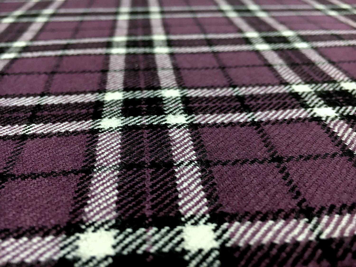 Virgin Wool Plaid0