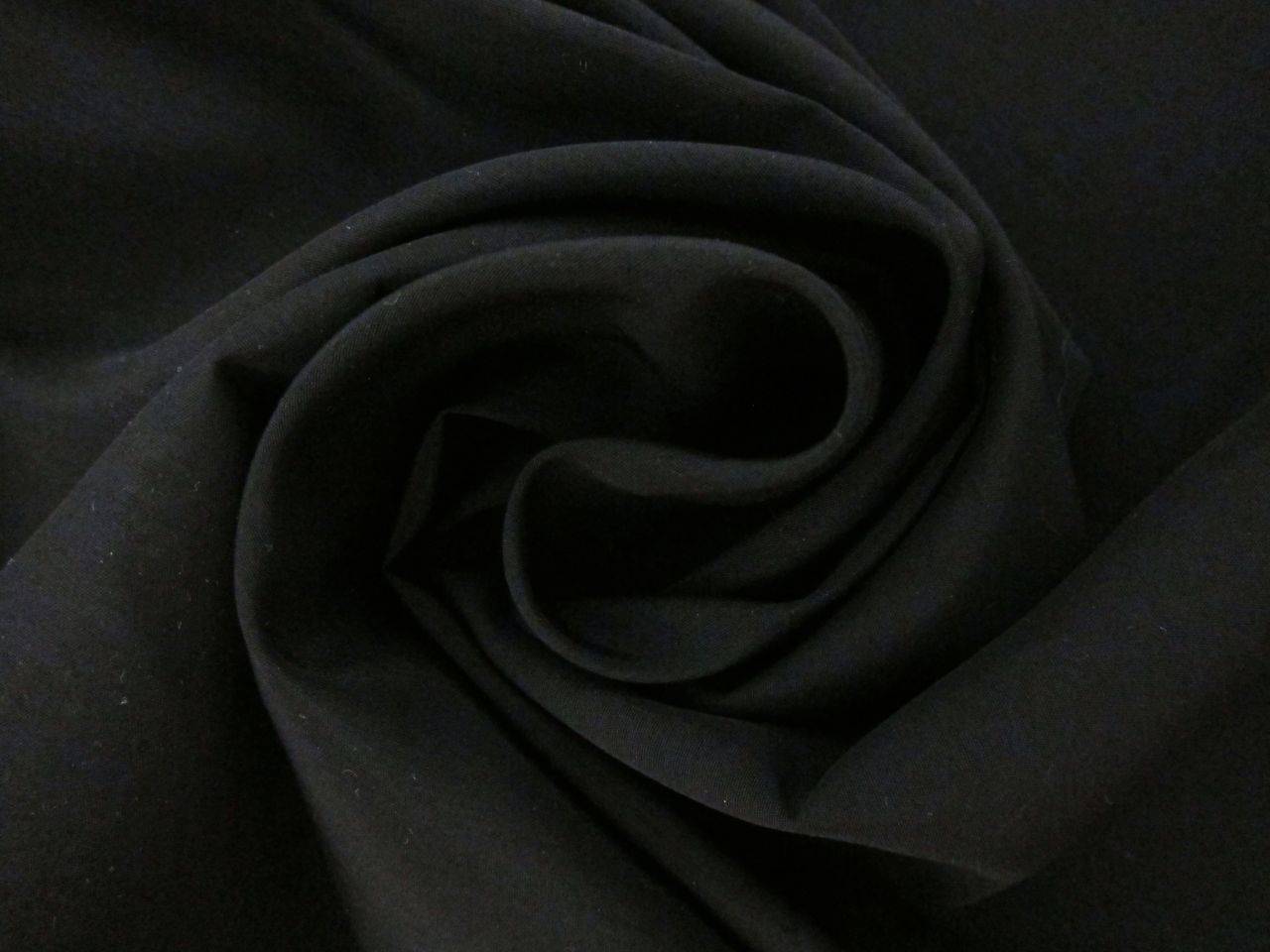 Water Repellent 2ply Nylon in Black0
