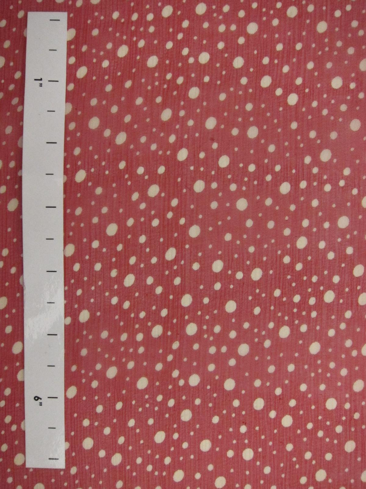 Printed Silk Crinkle Chiffon0