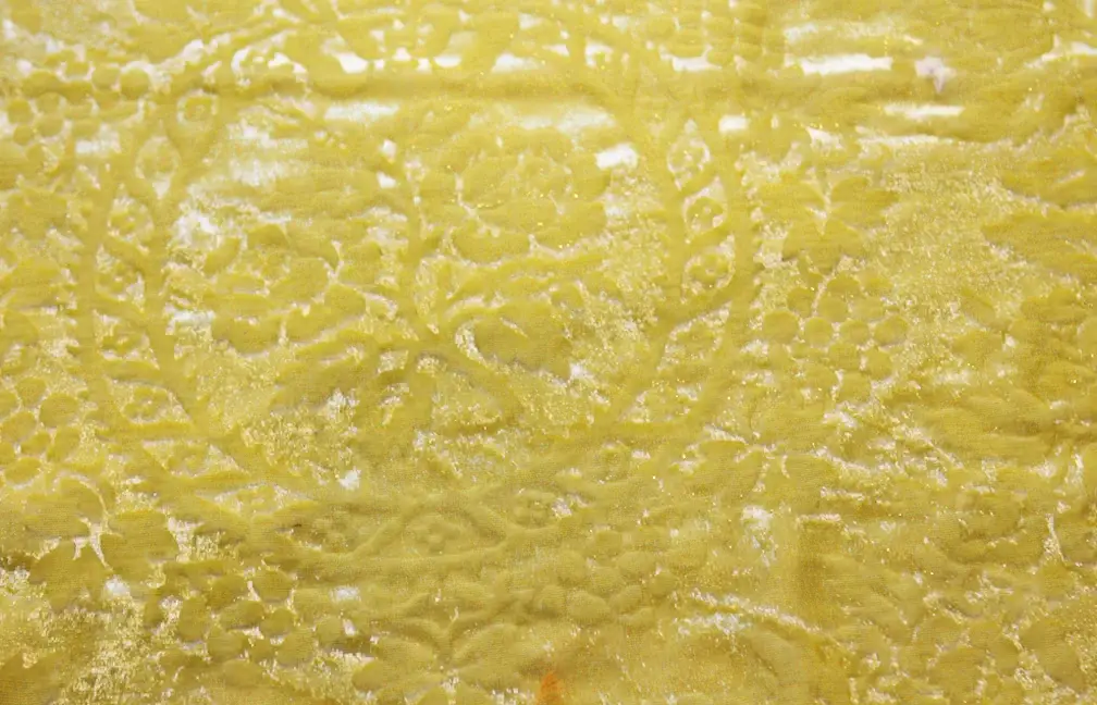 Embossed Silk Lurex Panné Velvet0
