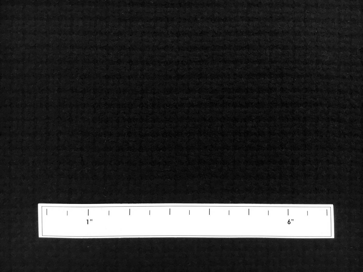 Italian Cashmere Basketweave Coating in Black1