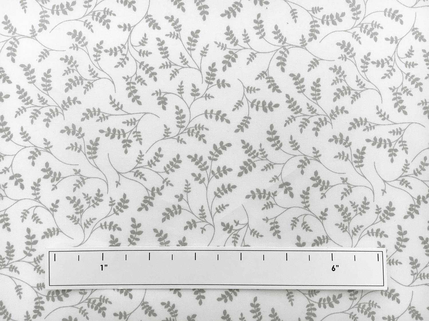 Cotton Broadcloth Leaves And Twigs Print1
