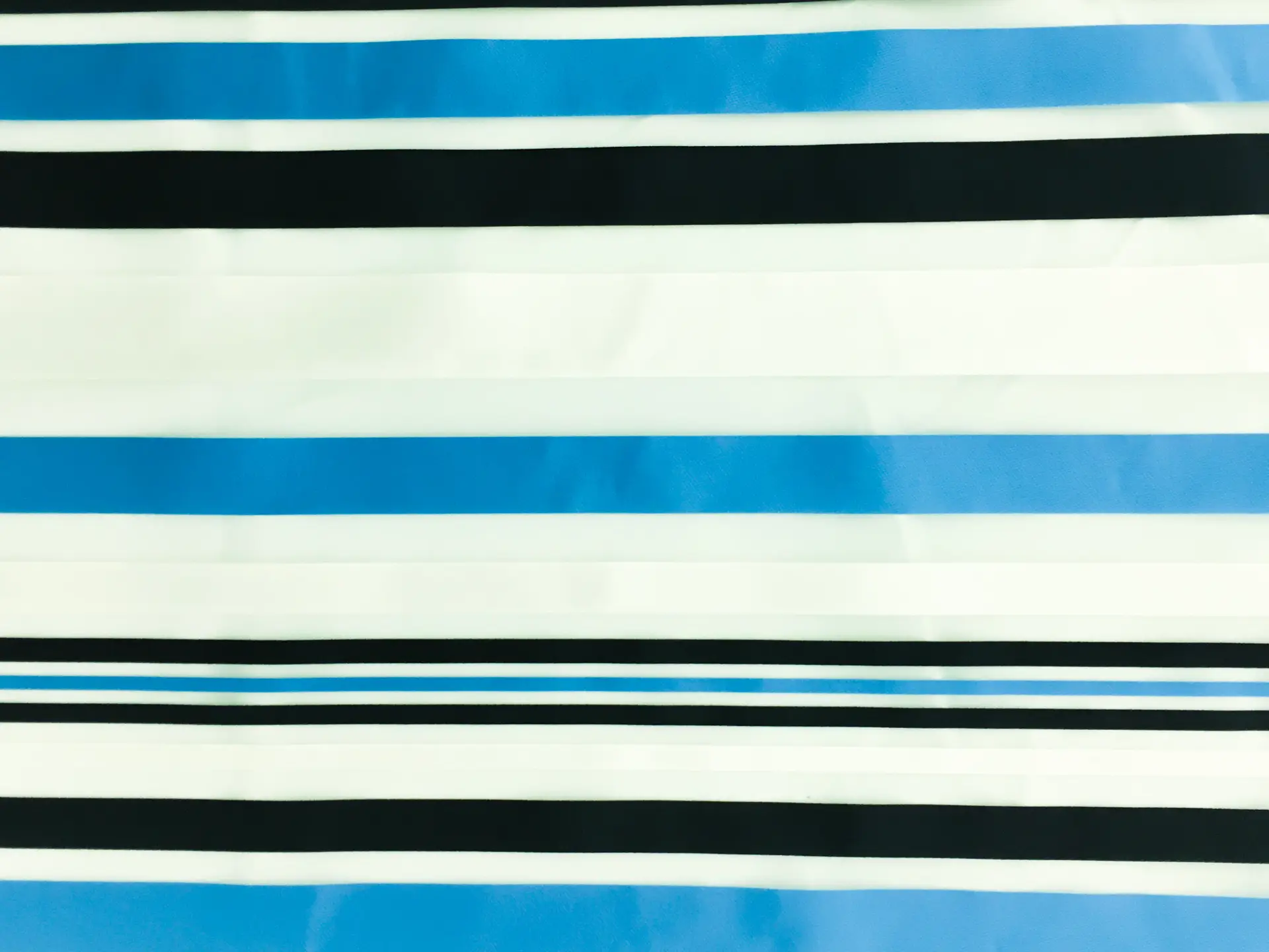 Viscose Blend Striped Organza0