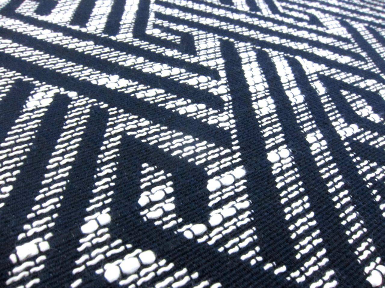 Cotton Poly Blend Ikat Tweed2