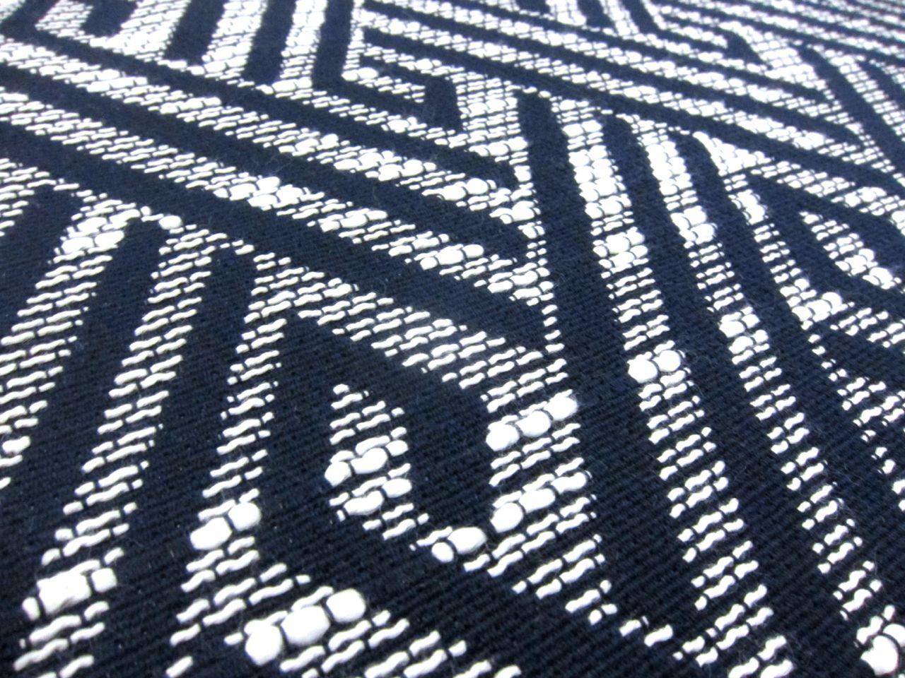 Cotton Poly Blend Ikat Tweed2