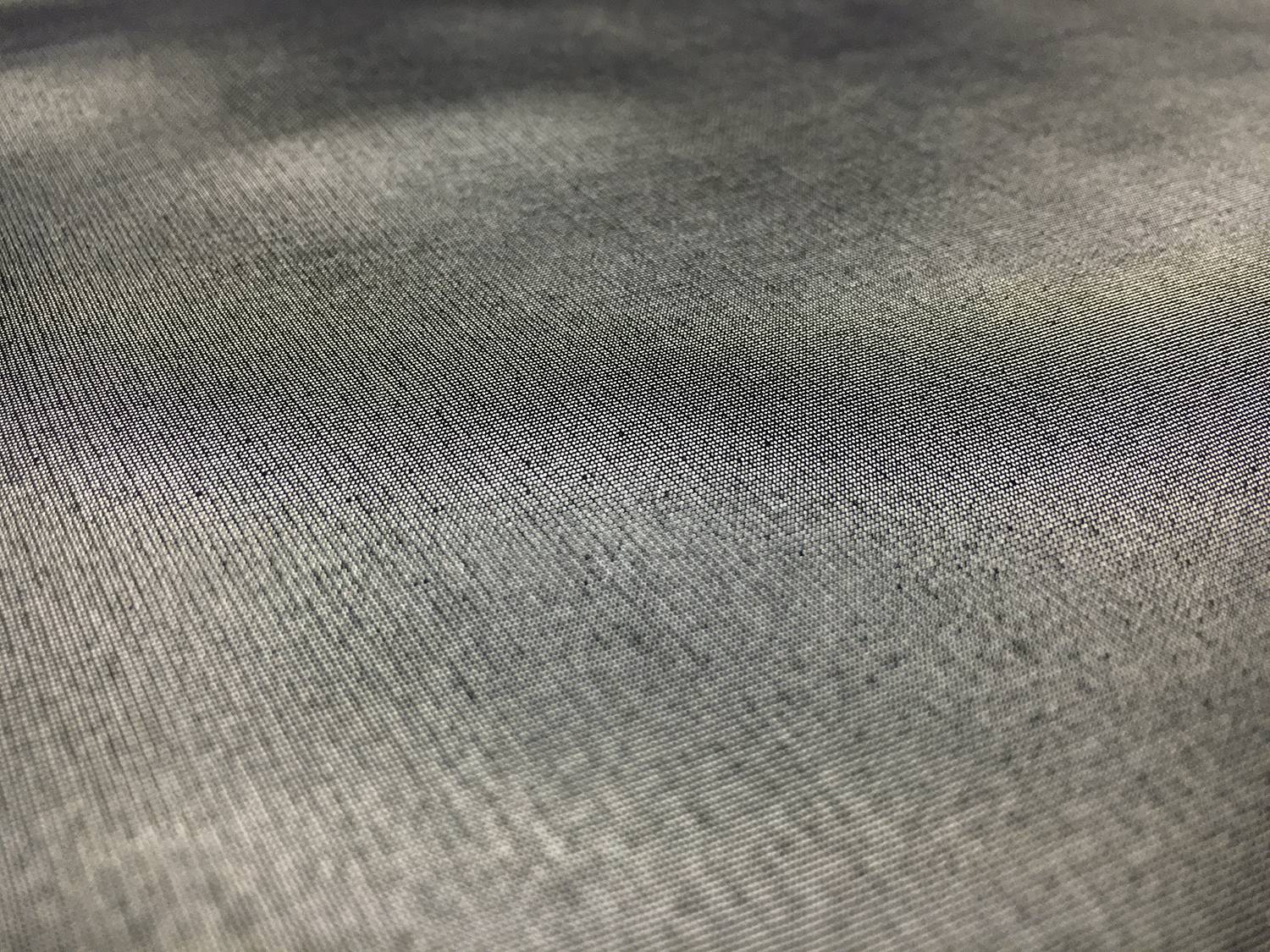 Microfiber Silver Metallic Chiffon in Navy1