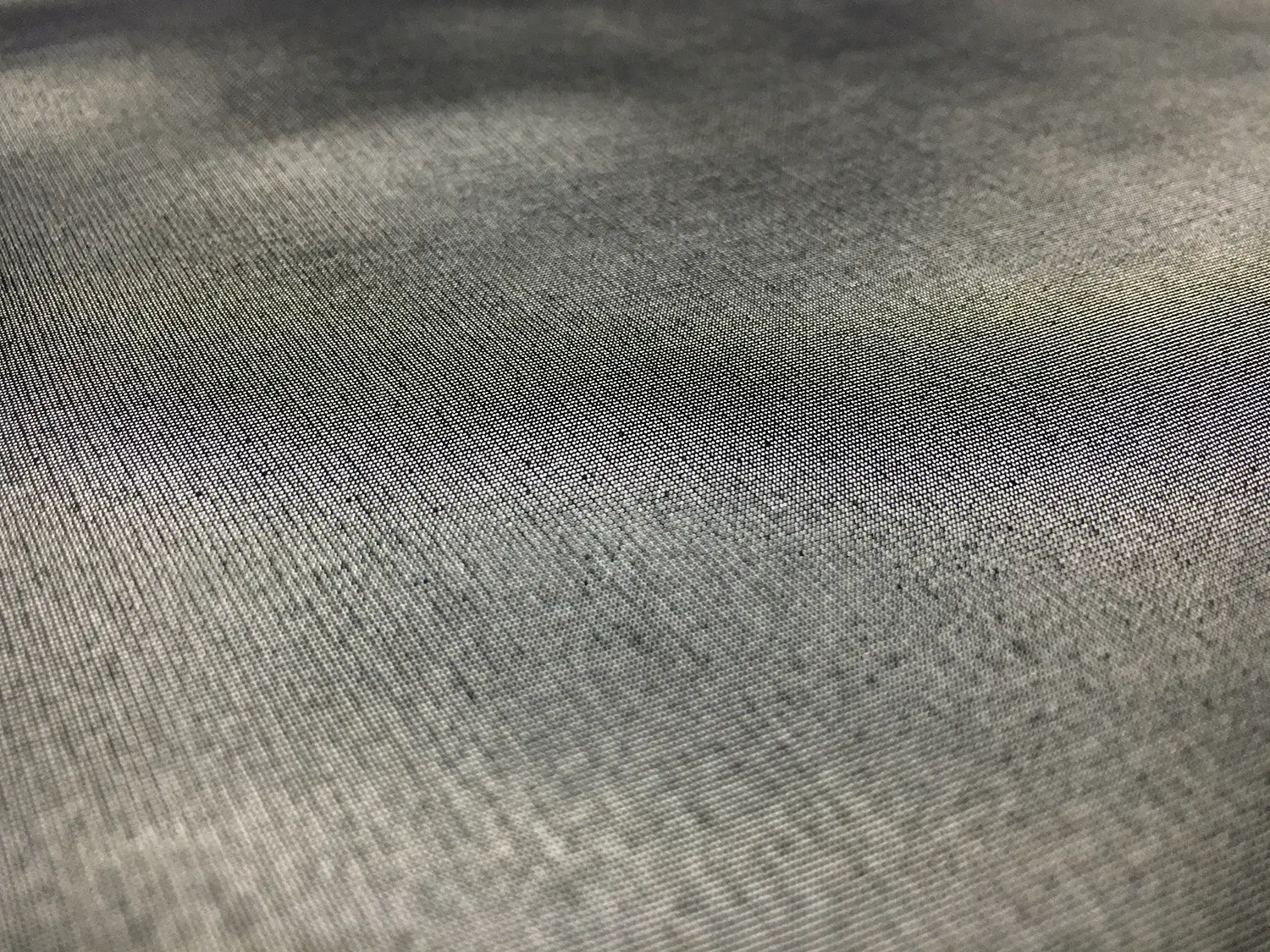 Microfiber Silver Metallic Chiffon in Navy1