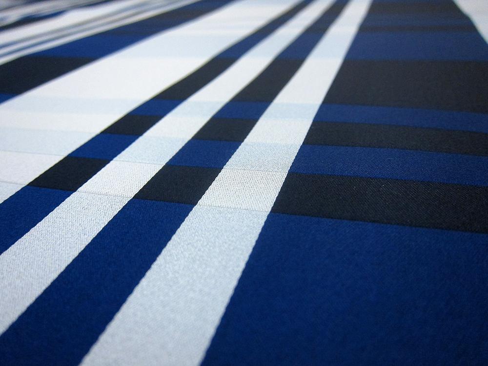 Silk Double Face Satin Stripe1