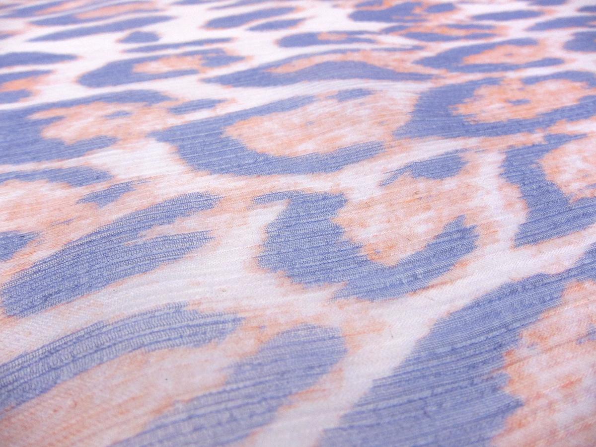 Printed Crinkle Silk Chiffon1