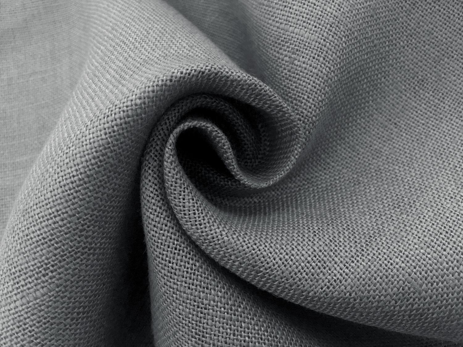 Light Weight Linen Burlap in Grisaille 1