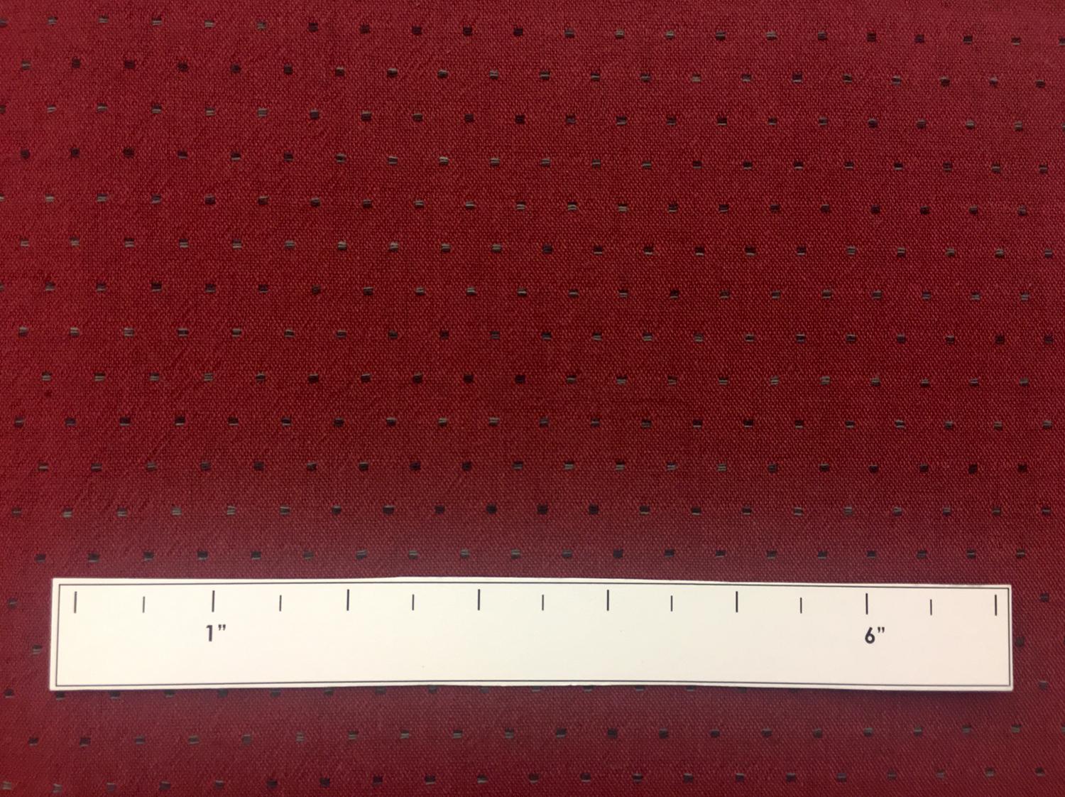 Japanese Cotton Woven Dots Novelty in Red1